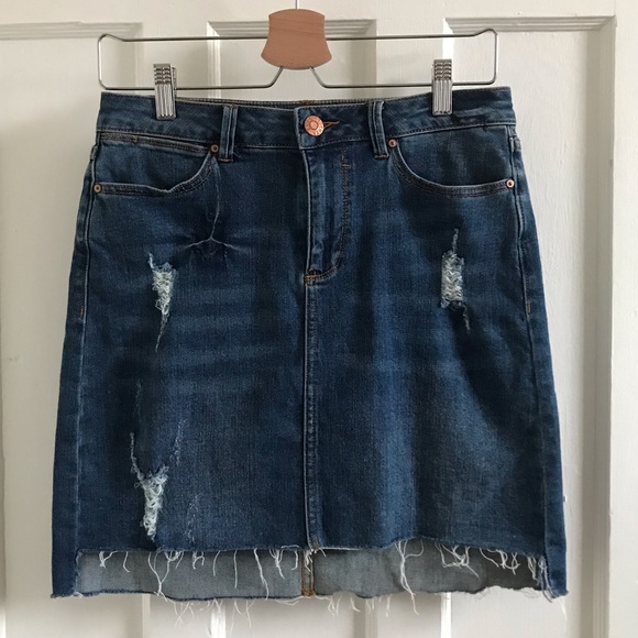 Another Love jean skirt - Picture 1 of 5